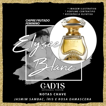 Perfume Similar Gadis 1142 Inspirado em Elysée Blanc Contratipo